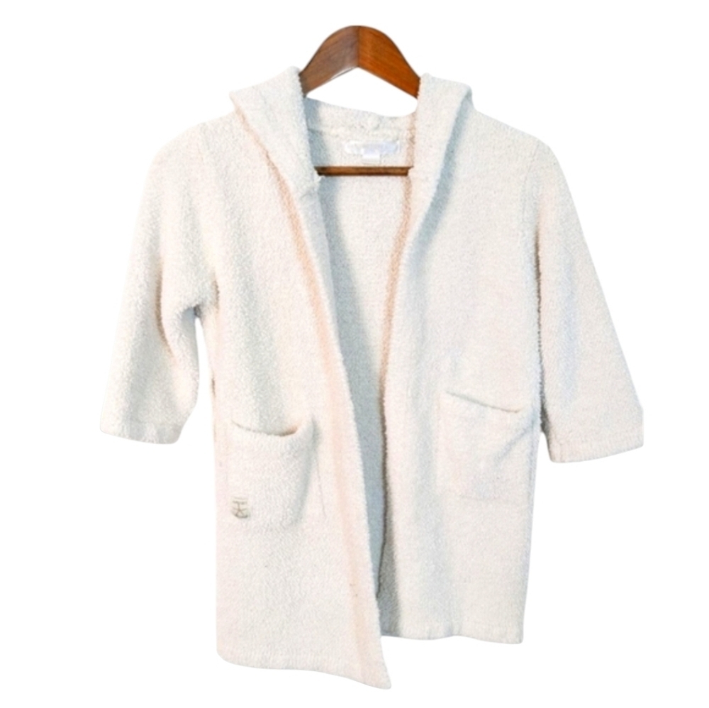 Barefoot Dreams Cream Kids Jacket/Robe